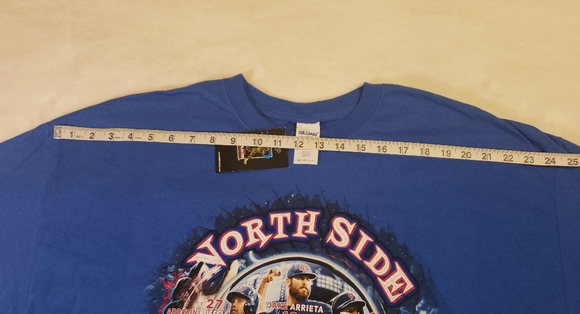 NWT Chicago Cubs Gildan cotton shirt 2XL - Picture 8 of 8